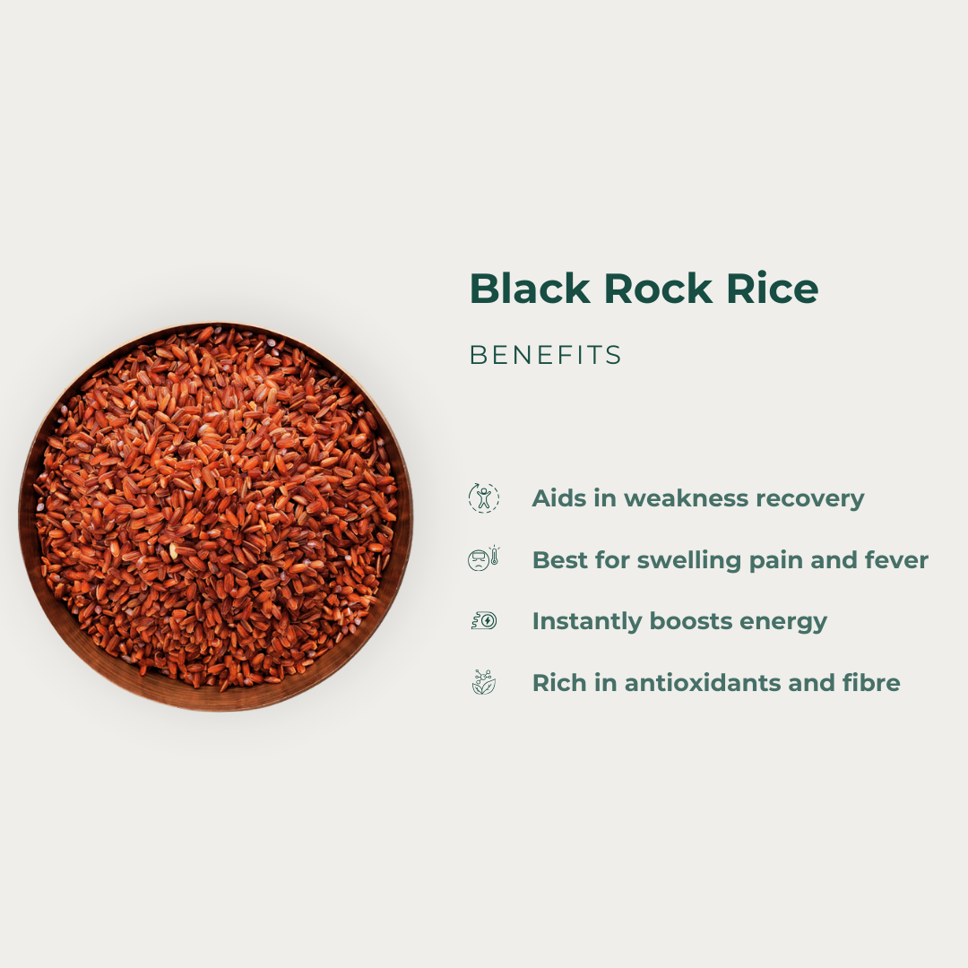 Black Rock Rice (Unpolished)