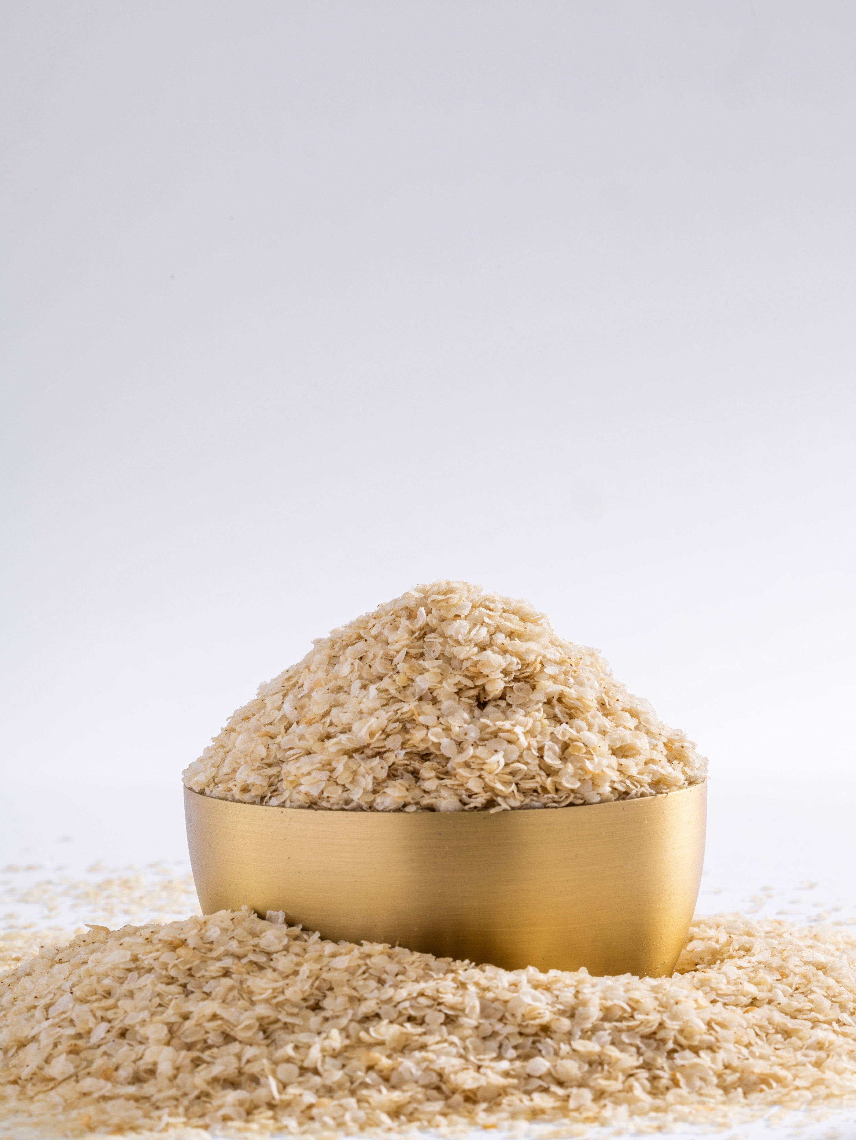 OOO Farms Barnyard Millet Flakes in a Bowl 03