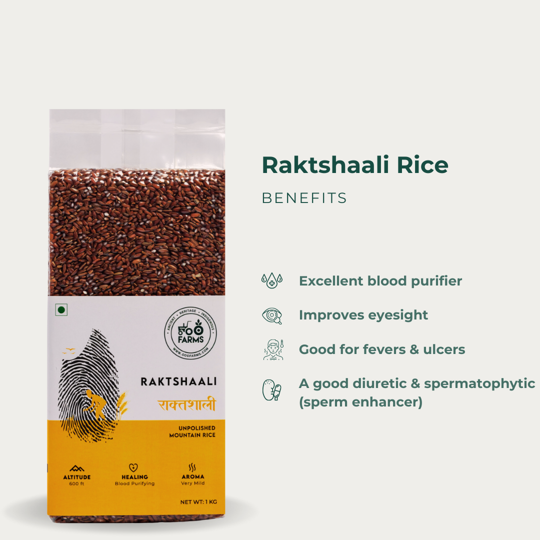 Raktashaali Rice (Unpolished)