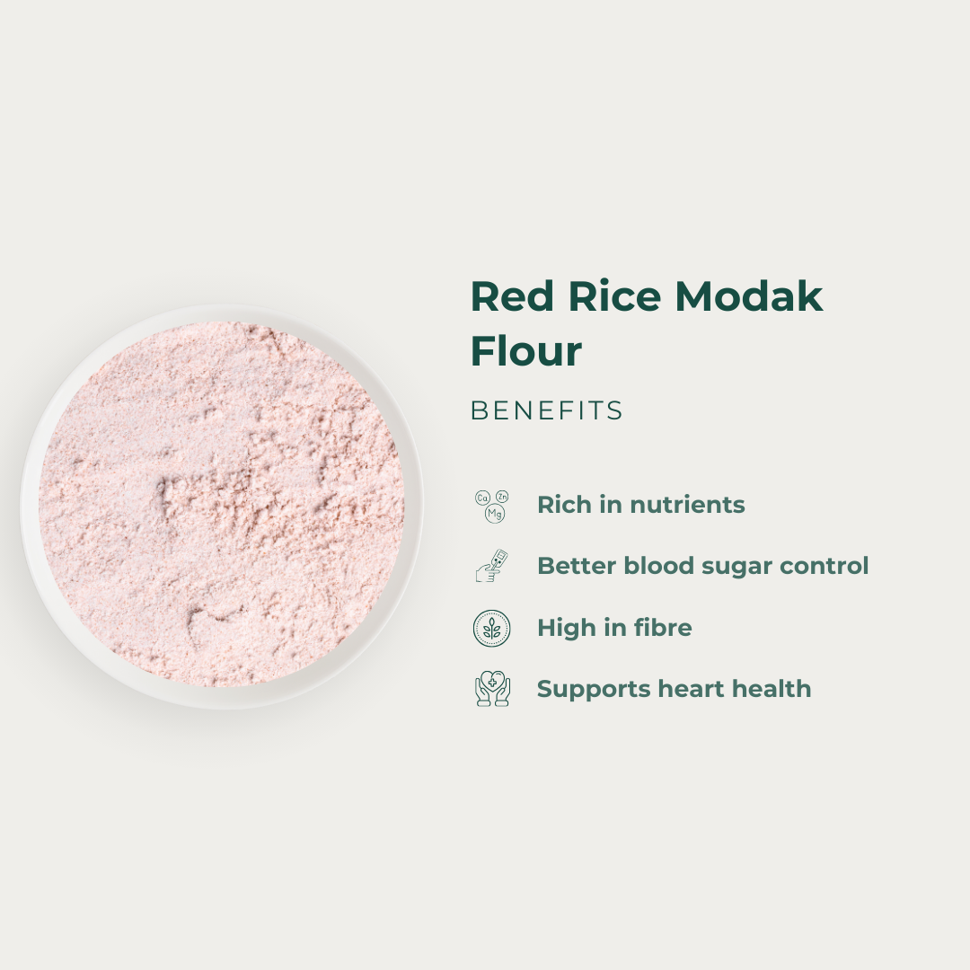 Red Rice Modak Flour