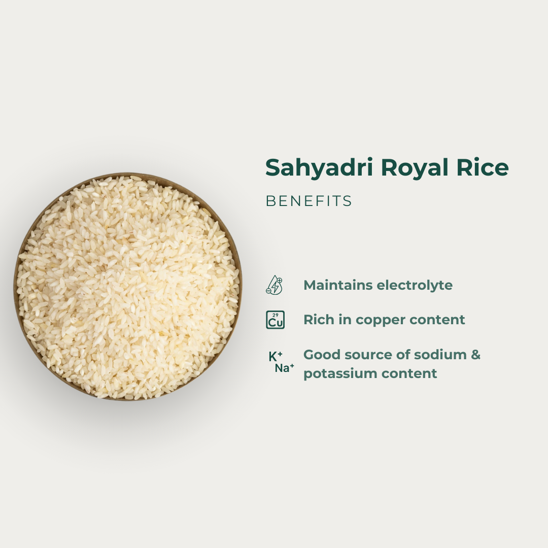 Sahyadri Royal Rice (Semi Polished) Sahyadri Royal Rice (Semi Polished)
