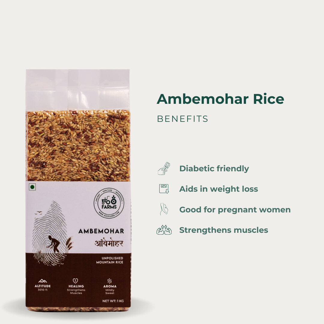 Ambemohar Rice (Unpolished) Ambemohar Rice (Unpolished)
