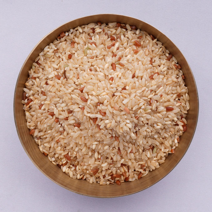 OOO Farms Ajara Ghansal Rice (Unpolished) in a Bowl
