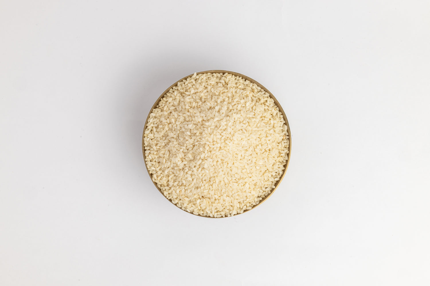 OOO Farms Ambi Moti Rice (Semipolished) in a Bowl OOO Farms Ambi Moti Rice (Semipolished) in a Bowl