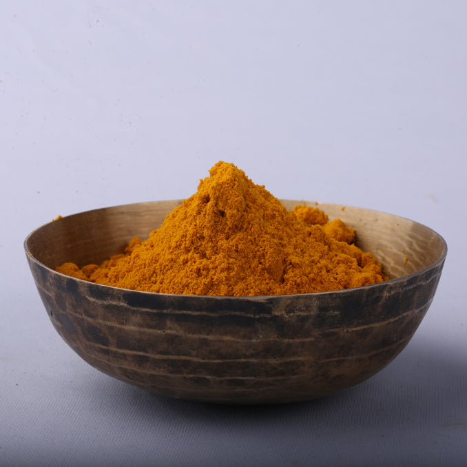 OOO Farms Amba Haldi Turmeric in a Bowl
