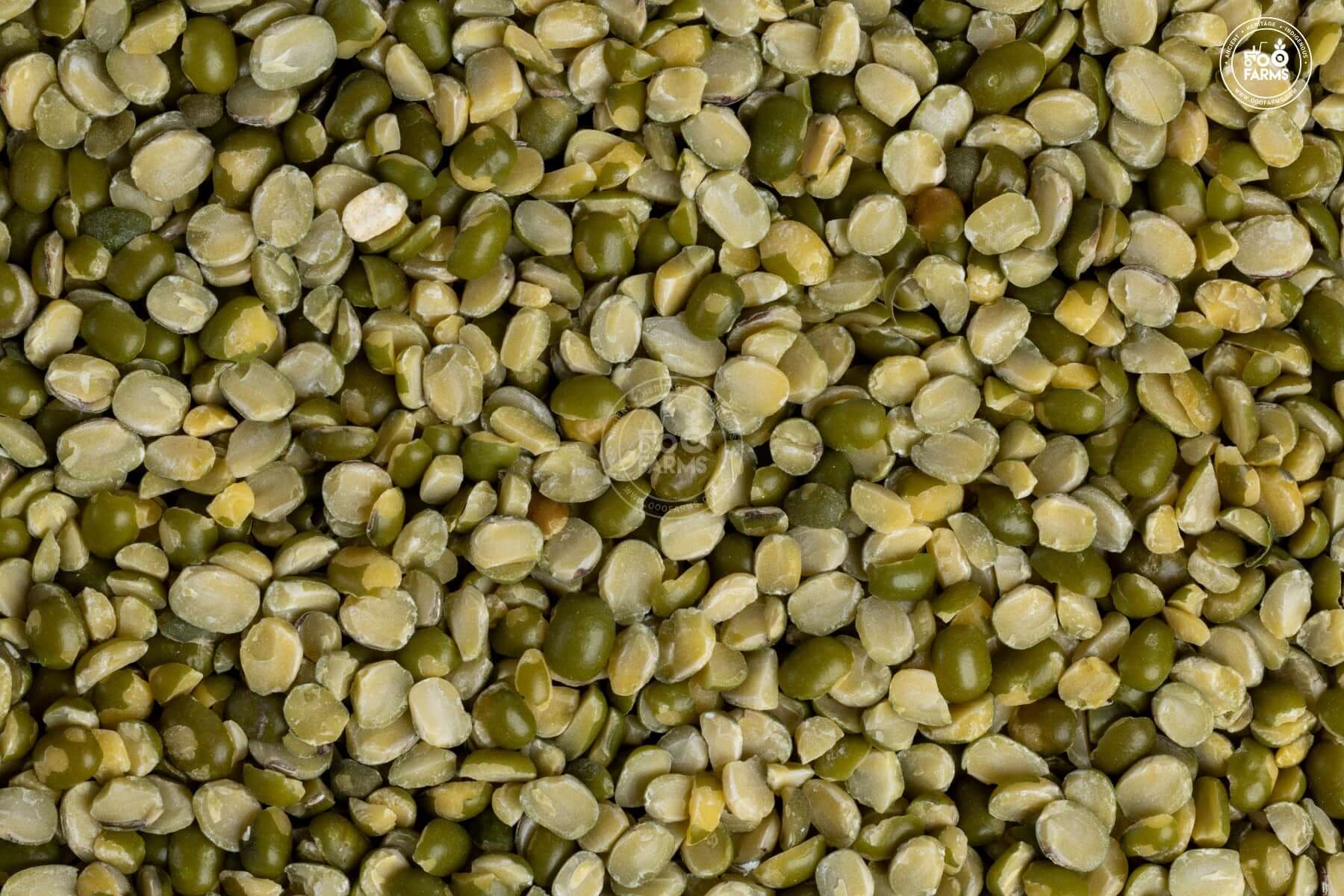 OOO Farms Split Green Moong Split with Cover
