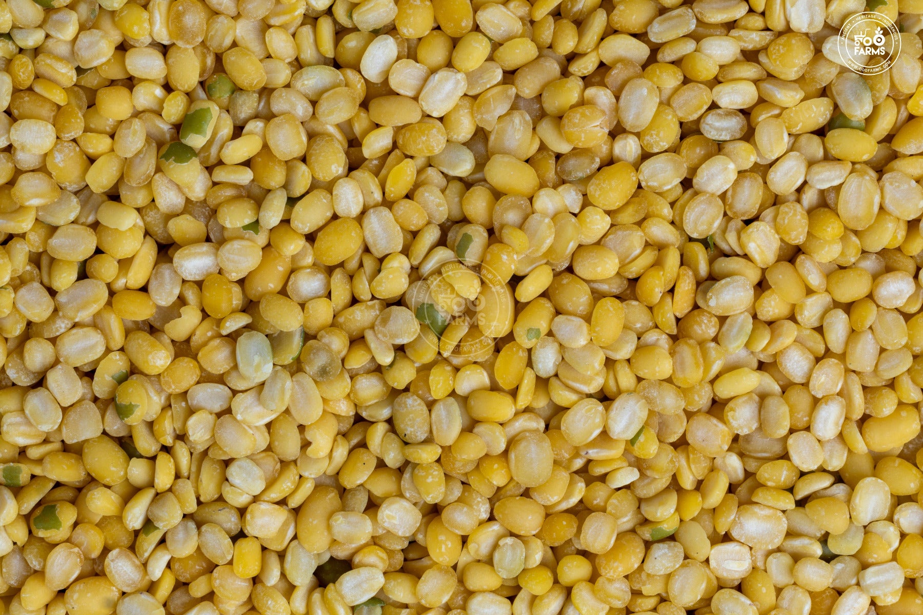 OOO Farms Unpolished Green Moong Dal