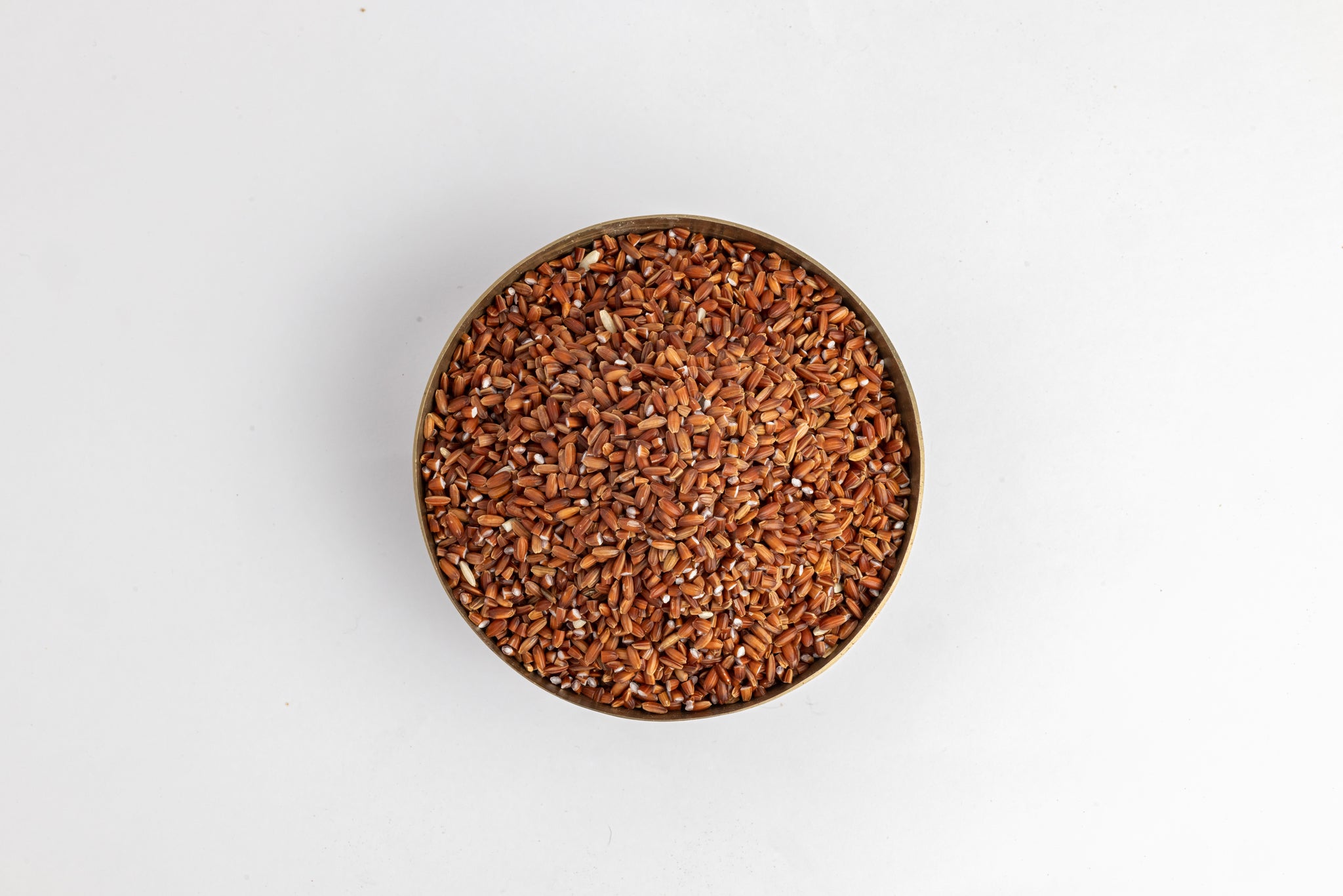 OOO Farms Konkan Red Rice (Unpolished) in a Bowl