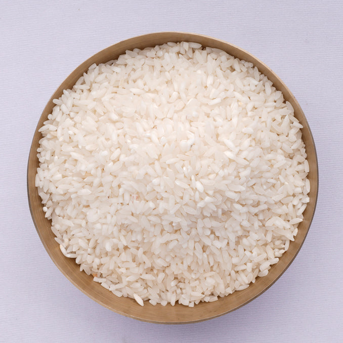 OOO Farms Kothimbir Sal Rice (Semipolished) in a Bowl