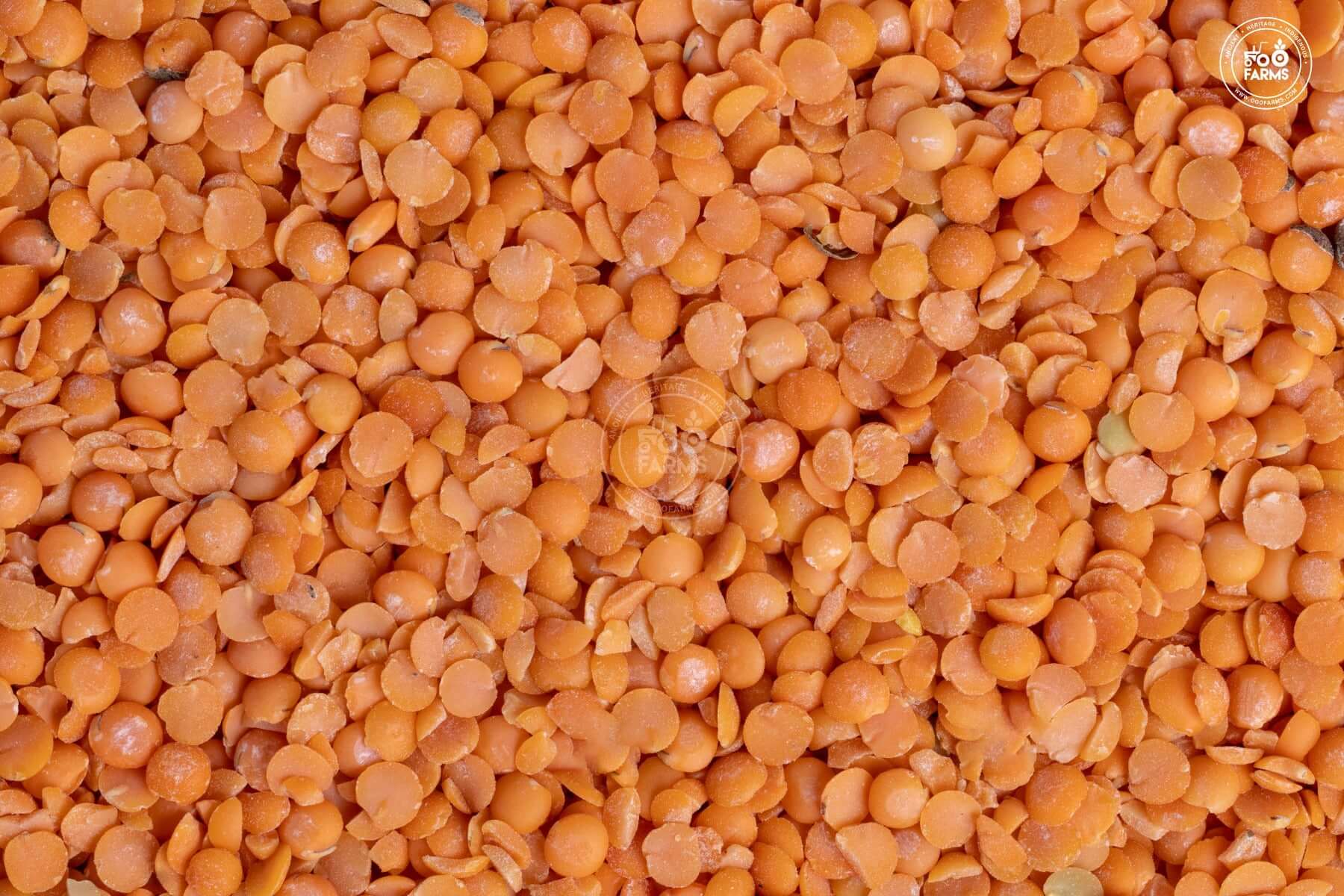 OOO Farms Unpolished Masoor Dal