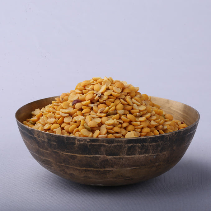 OOO Farms Unpolished Toor Dal in a Bowl