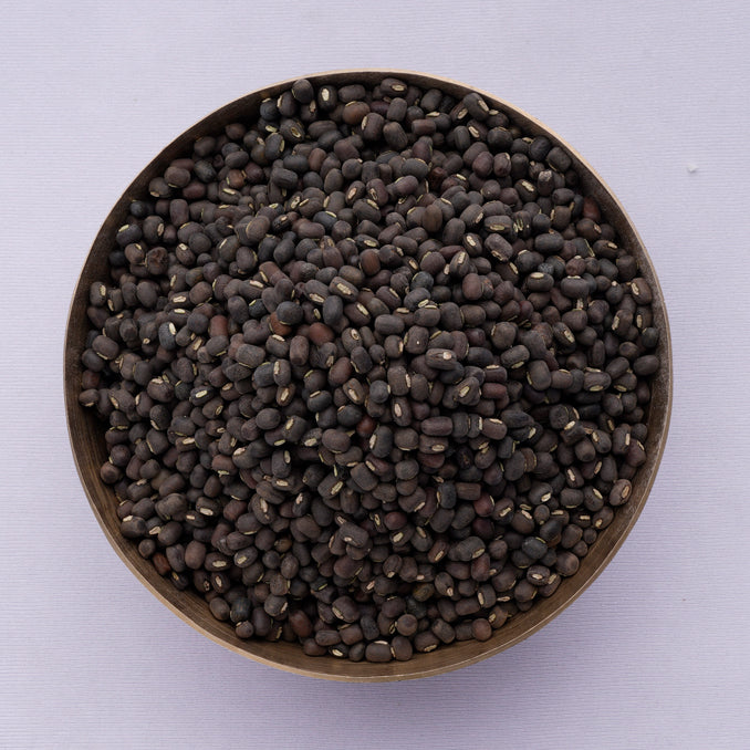 OOO Farms Whole Black Gram with Cover in a Bowl