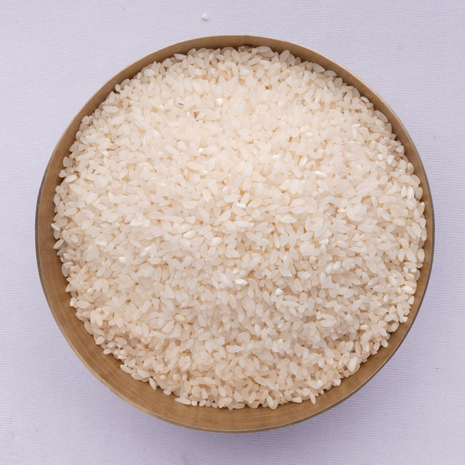 OOO Farms Royal 98 Rice (Semi Polished) in a Bowl