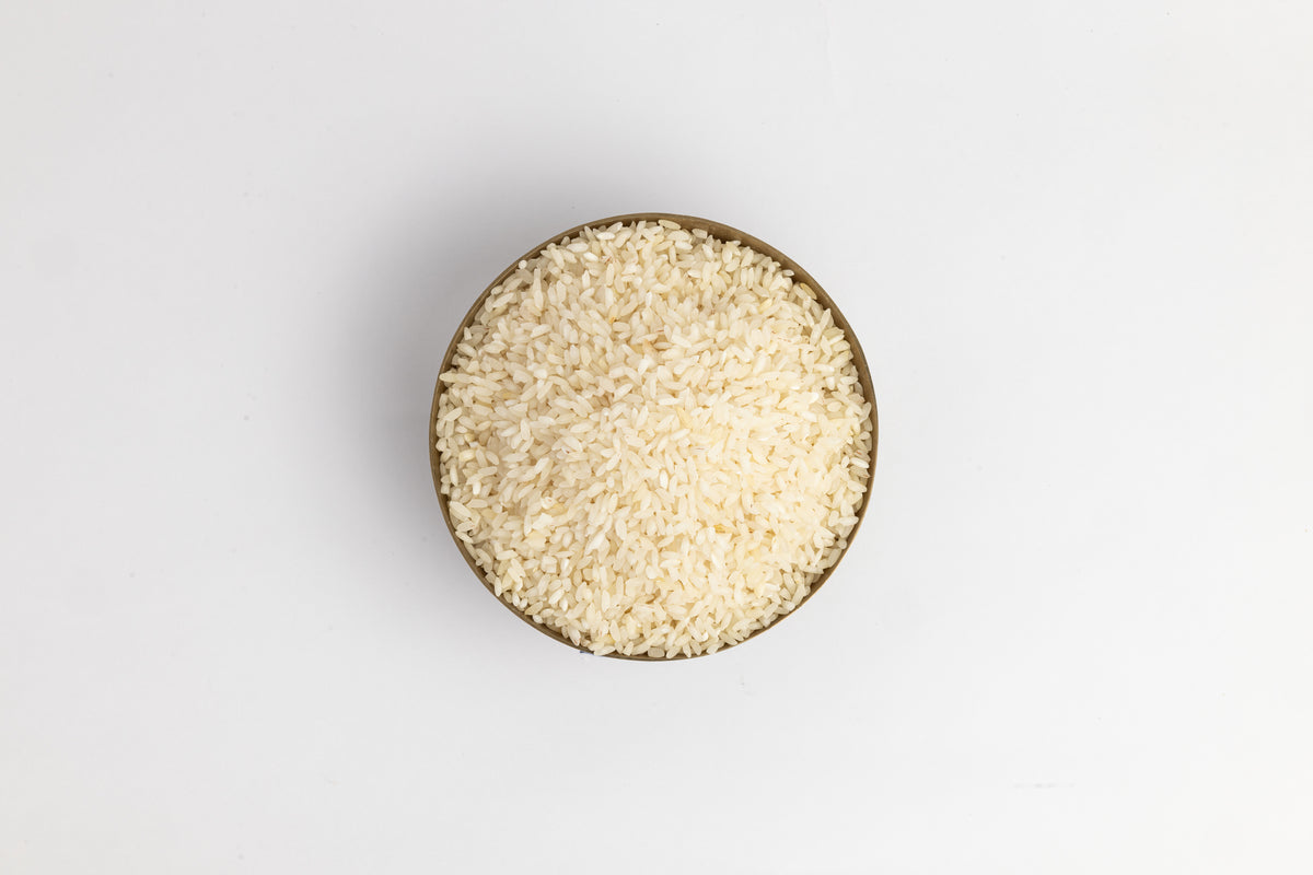 OOO Farms Sahyadri Royal Rice (Semipolished) in a Bowl