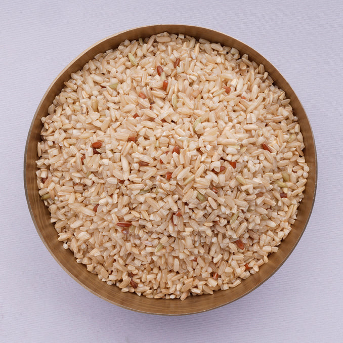 OOO Farms Sahyadri Royal Rice (Unpolished) in a Bowl
