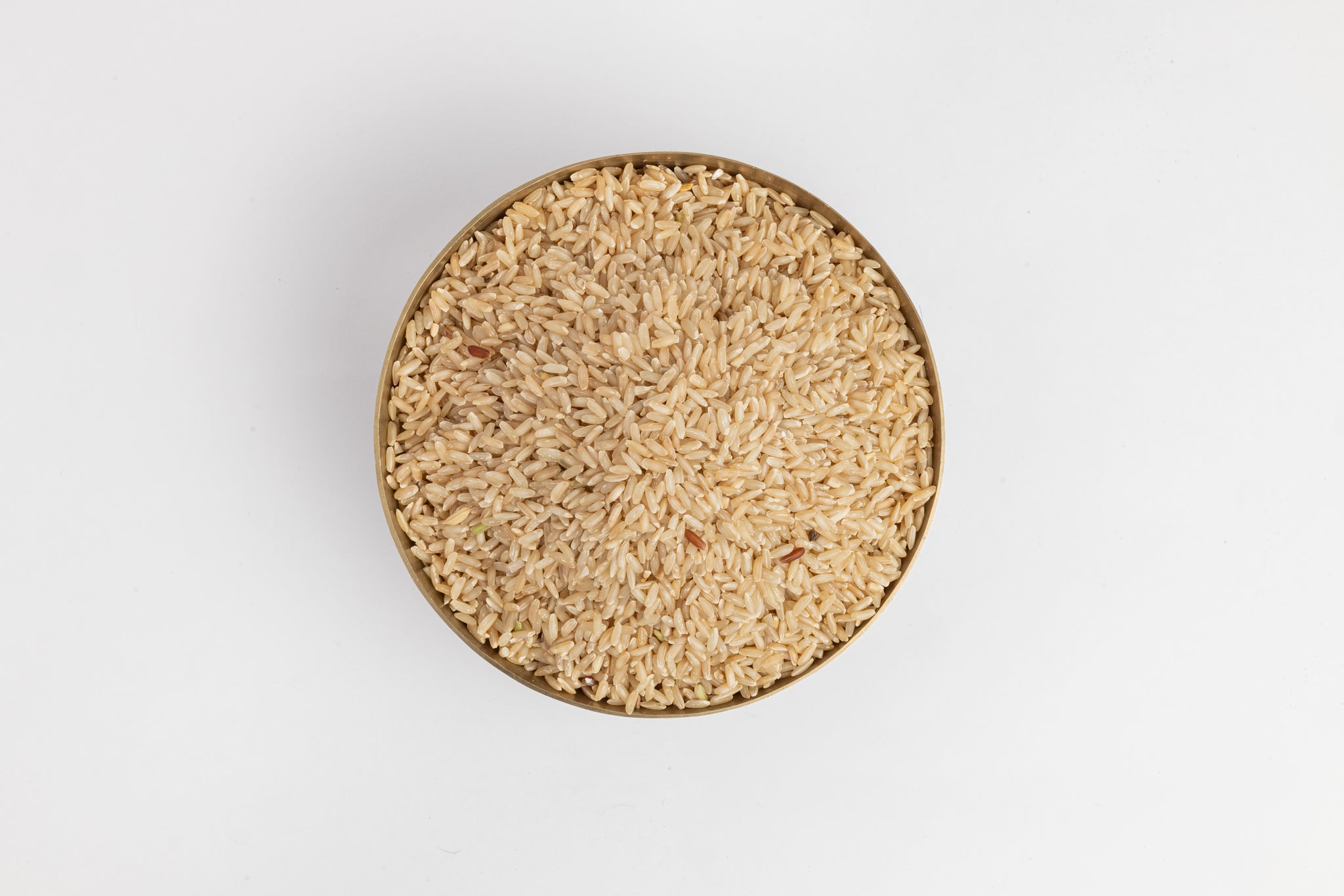 OOO Farms Siddhasanna Rice (Unpolished) in a Bowl