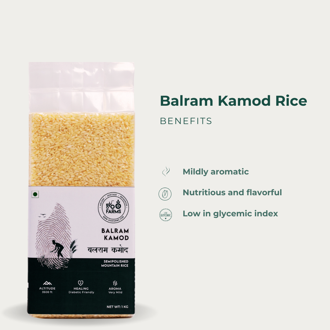 Balram Kamod Rice (Semi Polished)