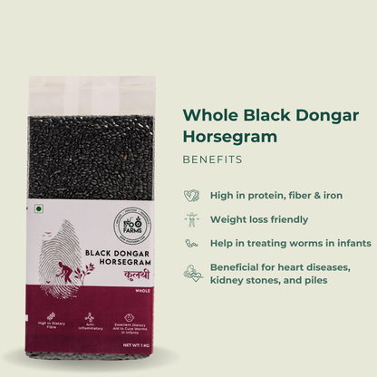 Whole Black Horsegram