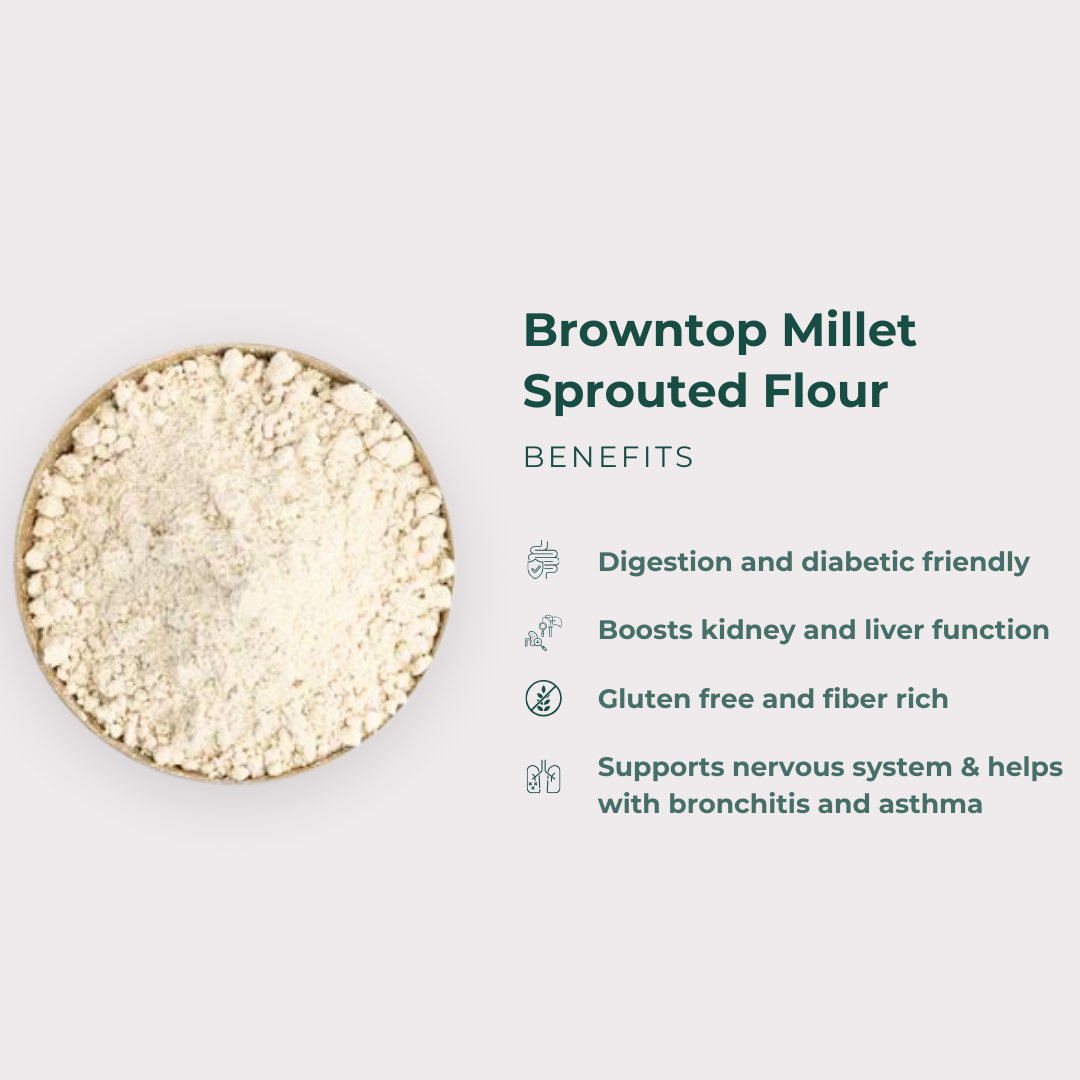 Browntop Millet Sprouted Flour