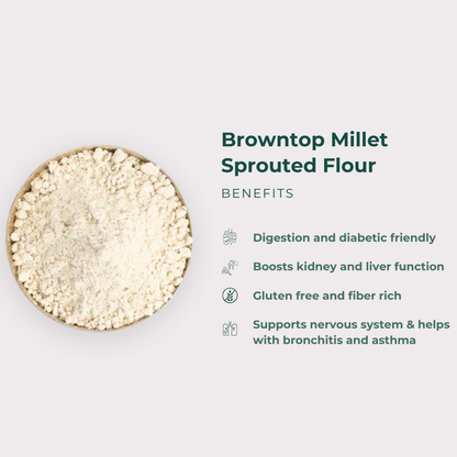 Browntop Millet Sprouted Flour