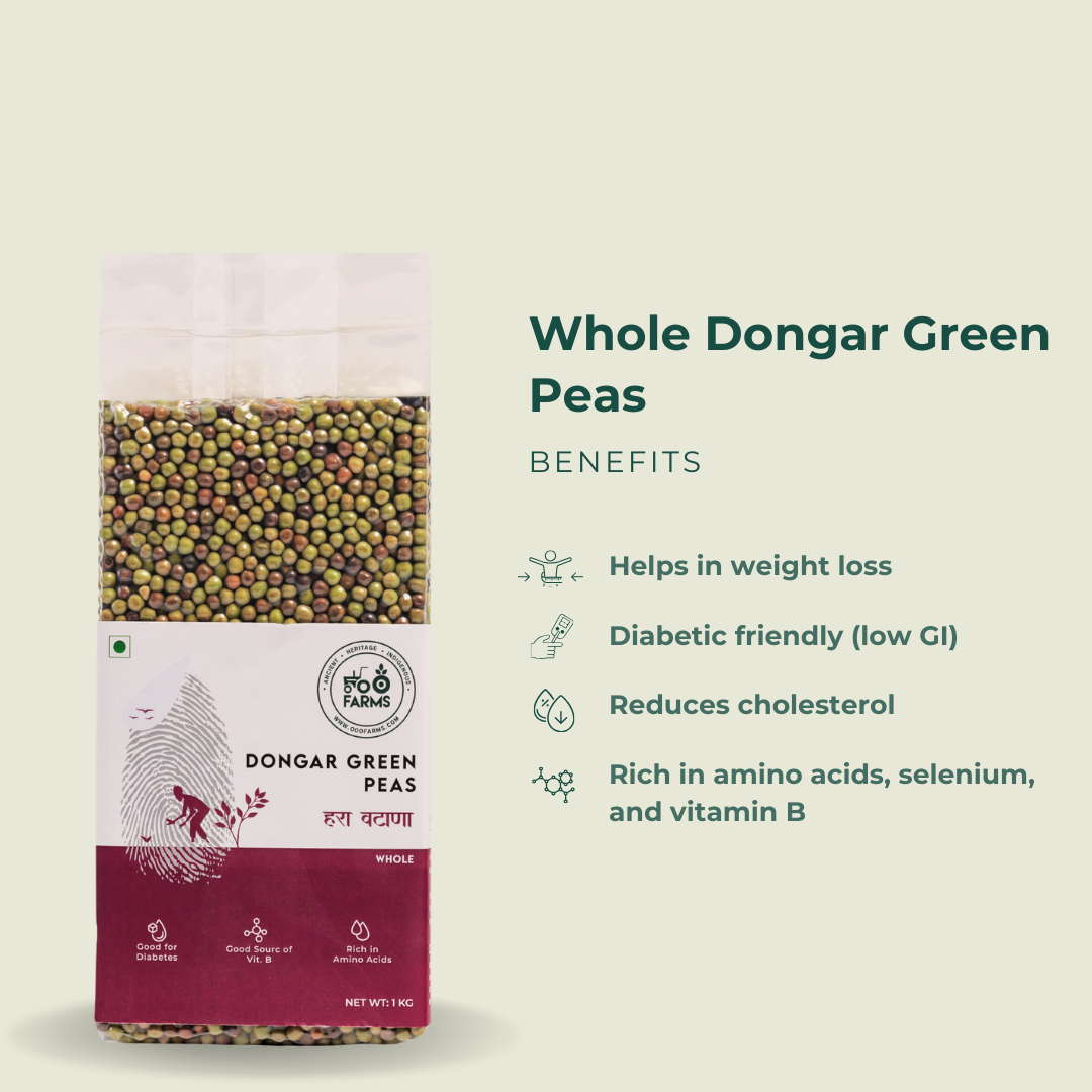 Whole Dongar Green Peas