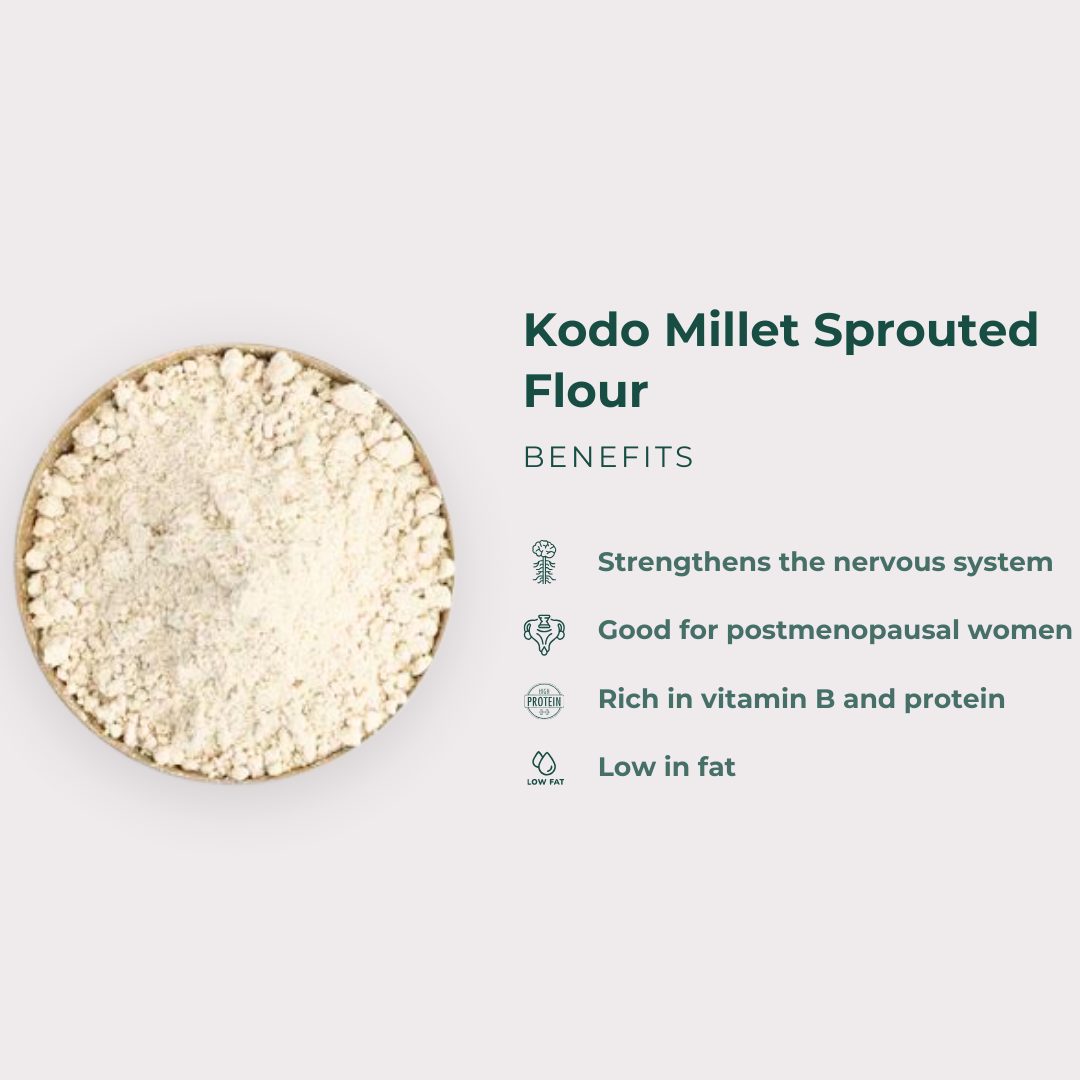 Kodo Millet Sprouted Flour