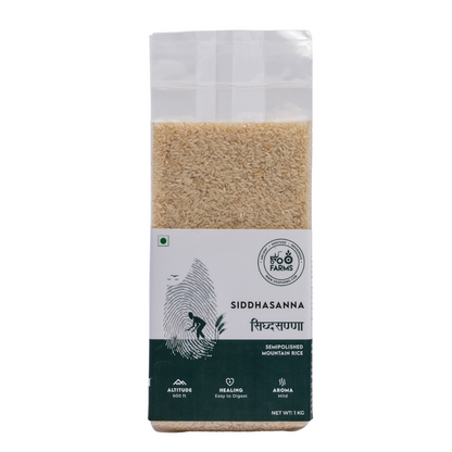 OOO Farms Siddhasanna Rice (Semipolished) Package Frontside