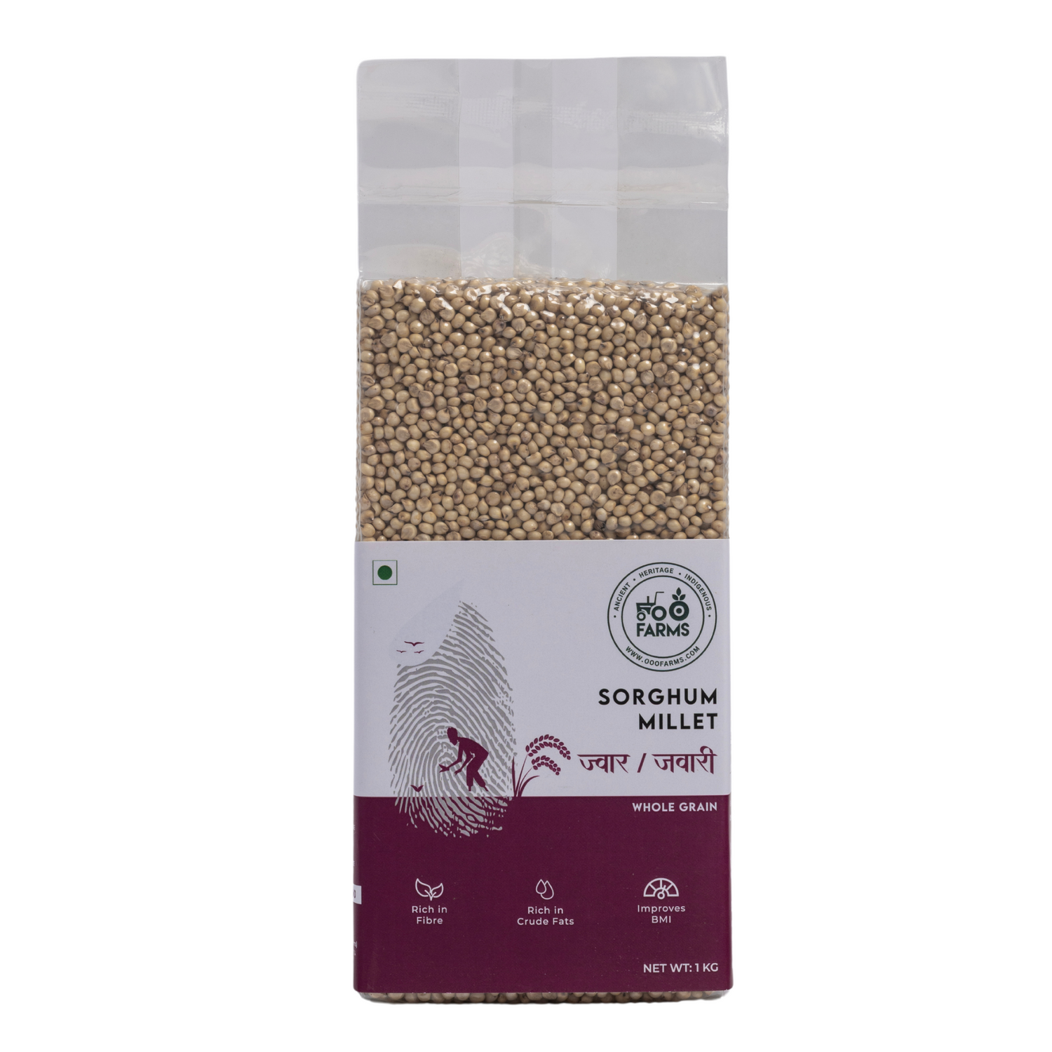 OOO Farms Sorghum Millet Package Frontside