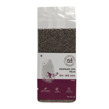OOO Farms Whole Dongar Oni Peas Package Frontside