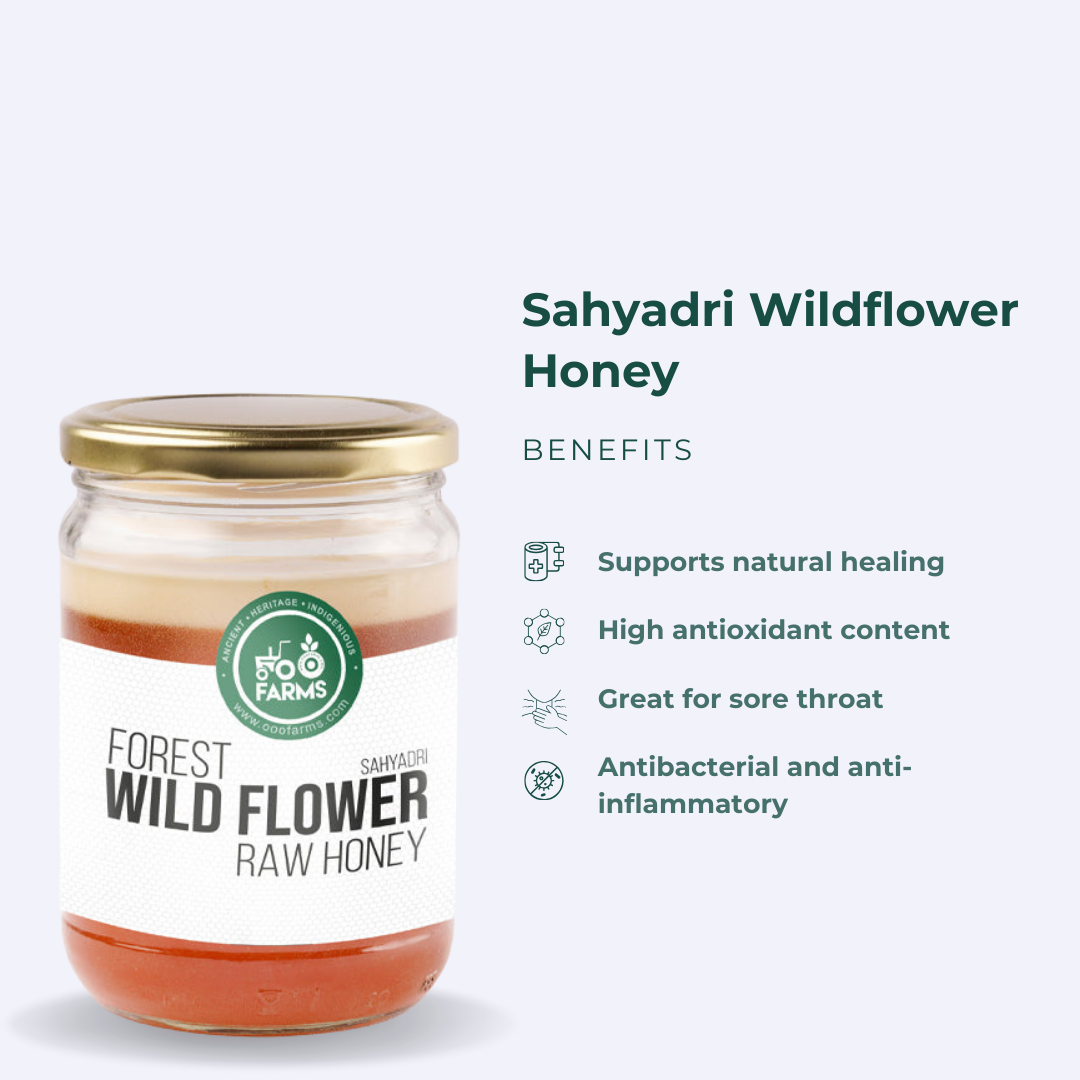 Forest Wildflower Honey - Sahyadri Forest Wildflower Honey - Sahyadri