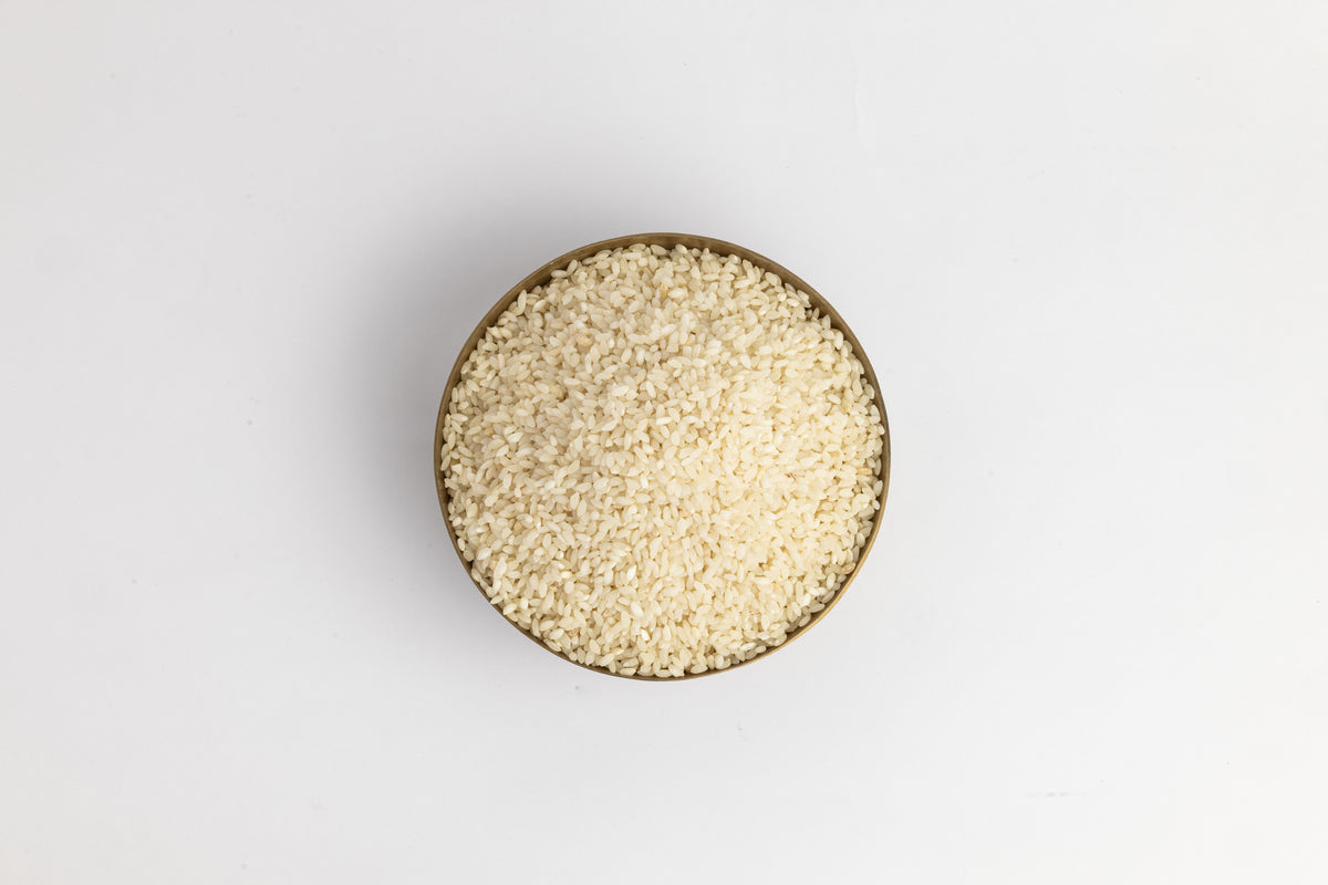 OOO Farms Black Jack Rice (Semipolished) in a Bowl