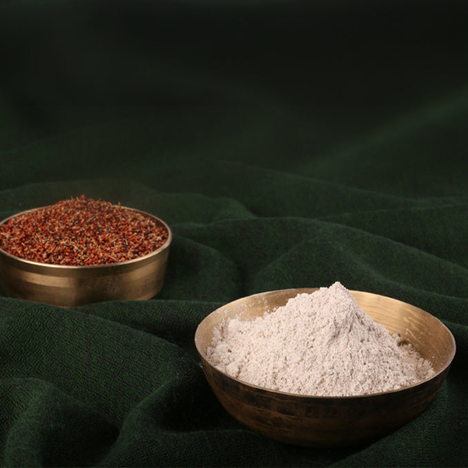 Finger Millet Sprouted Flour / Ragi Sprouted Flour / रागी / नाचणी / मांडुआ