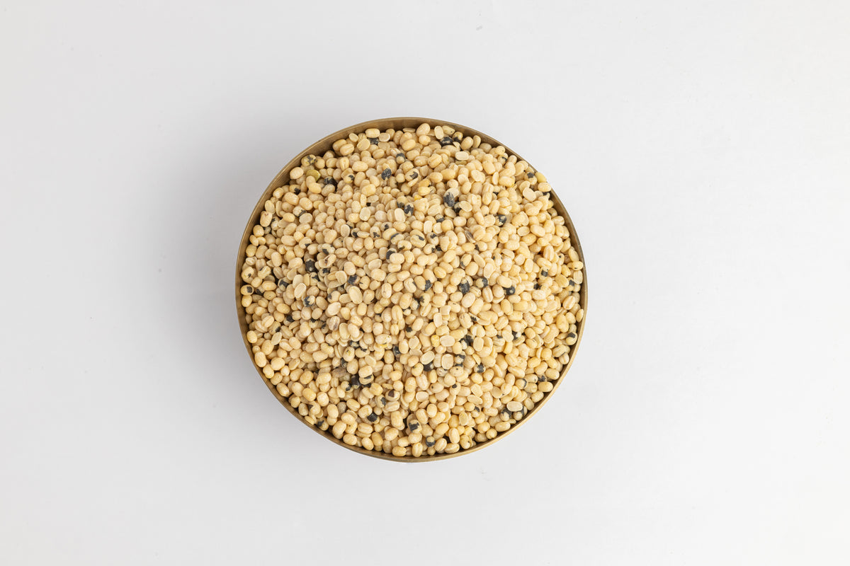 OOO Farms Whole Gotha Black Gram Without Cover in a Bowl