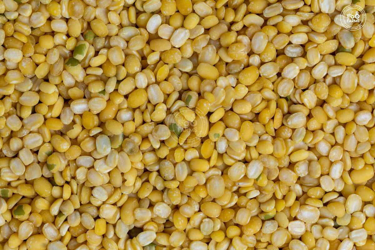 OOO Farms Unpolished Green Moong Dal