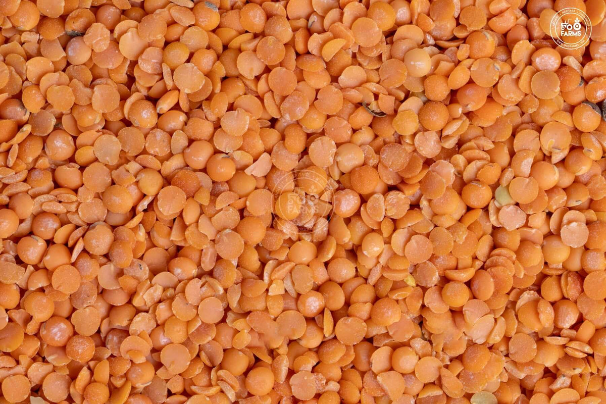 OOO Farms Unpolished Masoor Dal
