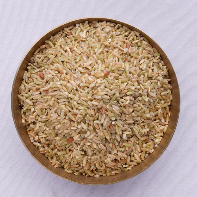 OOO Farms Sahyadri Black Rice (Unpolished) in a Bowl